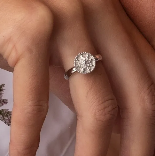 Anillo Anuk Plata Ajustable