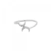 Anillo Luna de Plata y Circonitas Talla 8