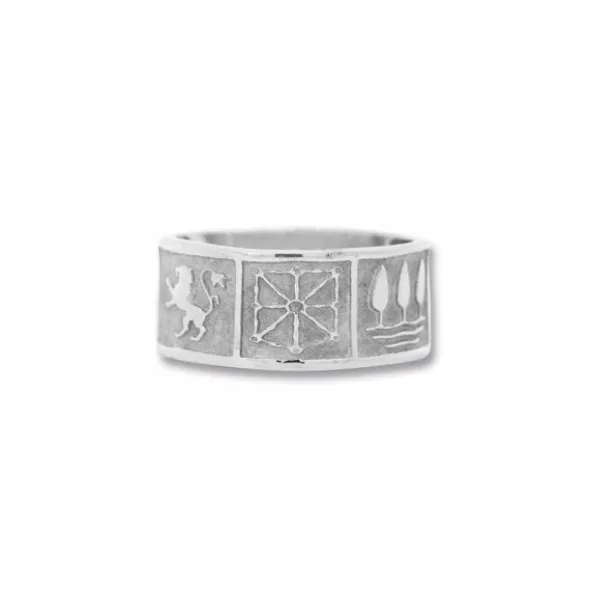 Anillo Zazpiak Bat Handia de Plata