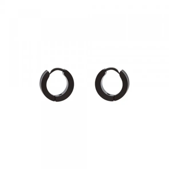 Aro Acero Negro Grueso 13mm