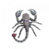 Broche Escorpión Plata Multicolor