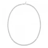 Cadena Cubana de Plata 3mm