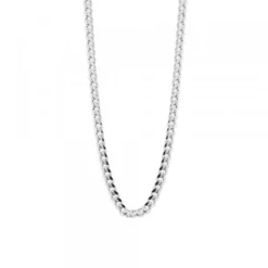 Cadena Cubana de Plata 3mm
