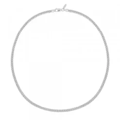 Cadena Cubana de Plata 5mm