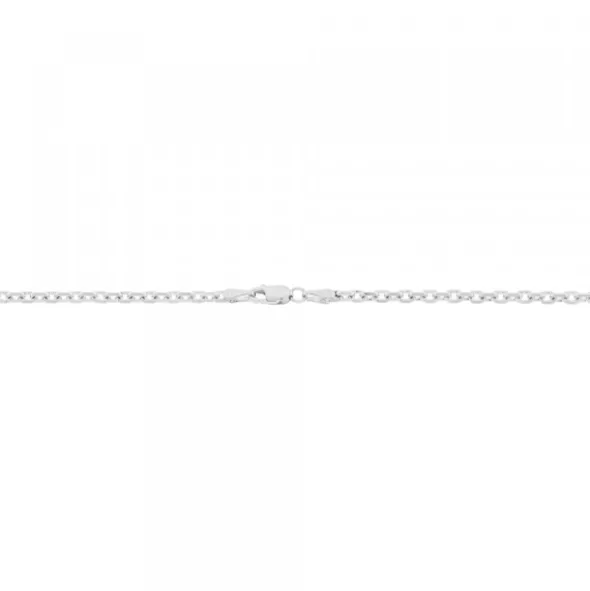 Cadena Oro Blanco 18kt. Grosor 0.30