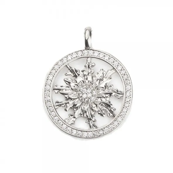 Cerco Eguzkilore Plata y Circonitas Personalizable