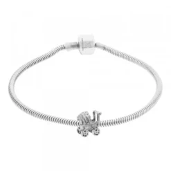 Charm Carrito Bebé de Plata