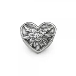 Charm Eguzkilore Corazón Plata