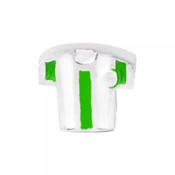 Charm Fútbol Verdiblanca en plata