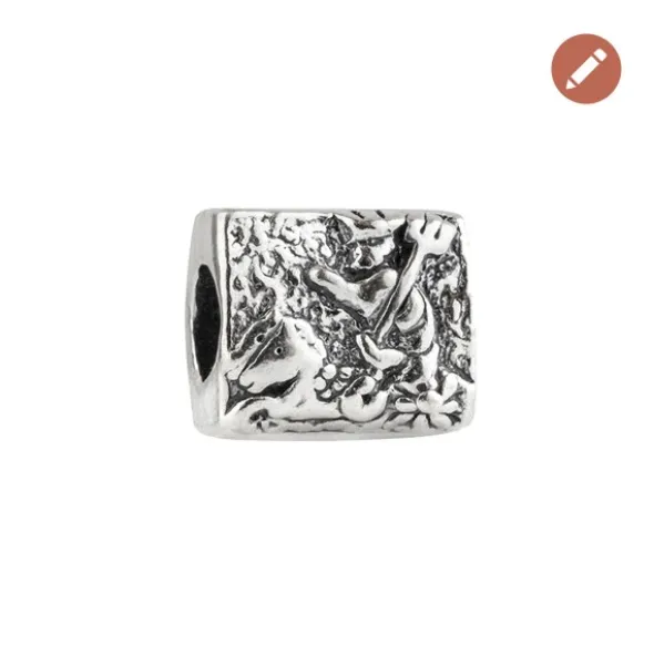 Charm Fuente de Neptuno Plata