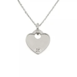 Colgante Ama Corazón Plata Personalizable