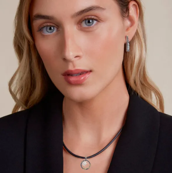 Colgante Ama Plata y Lámina de Oro