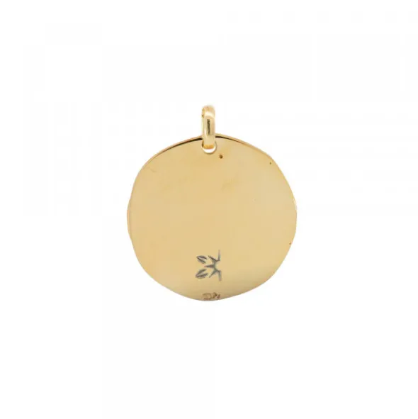 Colgante Ama "Maite Zaitut"Plata Dorada Personalizable