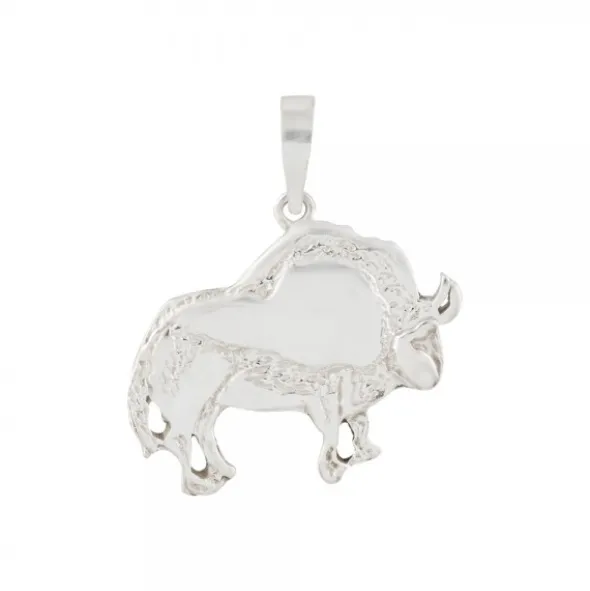 Colgante Bisonte Santimamiñe Plata