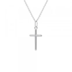 Colgante Cruz Plata 22mm
