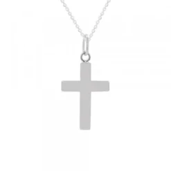 Colgante Cruz Plata 23mm