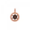 Colgante de Plata Rosa Orla con Circonitas