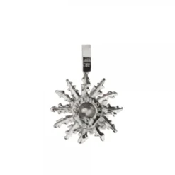 Colgante Eguzkilore Plata Bicolor 21mm