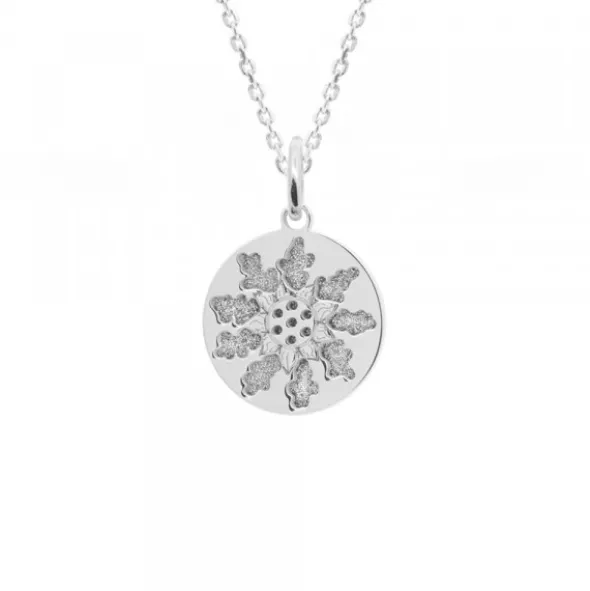 Colgante Eguzkilore Plata 13mm