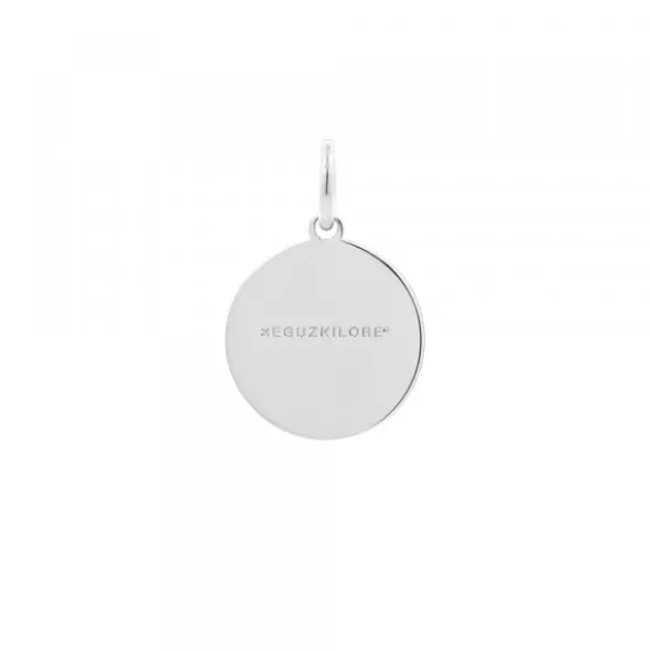 Colgante Eguzkilore Plata 13mm