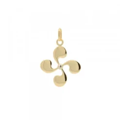 Colgante Lauburu Oro 15mm Personalizable