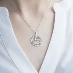 Colgante Maite Zaitut de Plata