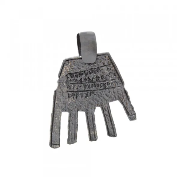 Colgante Mano de Irulegi Rutenio 30mm