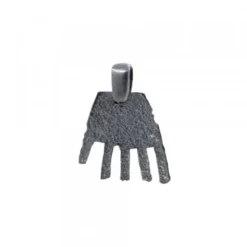 Colgante Mano de Irulegi Rutenio 20mm y Caucho