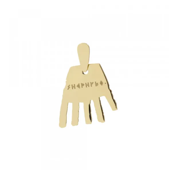Colgante Mano Irulegi Oro 20mm