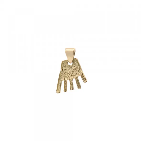 Colgante Mano Irulegi Oro 10mm