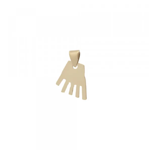 Colgante Mano Irulegi Oro 10mm