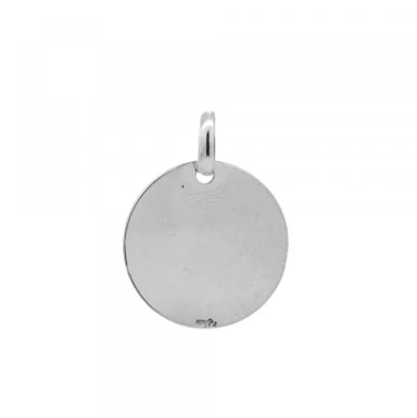 Colgante Medalla Mountain Plata Personalizable