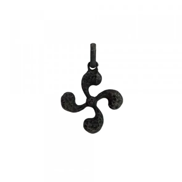 Colgante Mini Lauburu de Plata 17mm