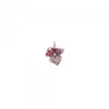 Colgante Mini Mari Lore Plata y Circonitas Rosas