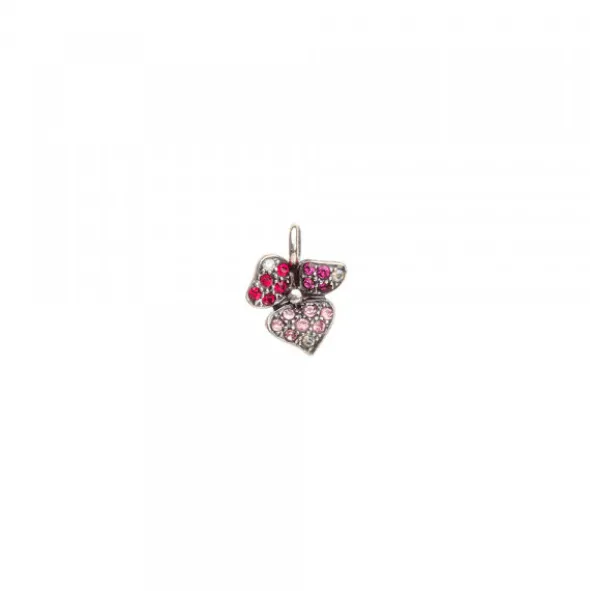 Colgante Mini Mari Lore Plata y Circonitas Rosas