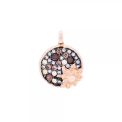 Colgante Ozar Izar Plata Rosa