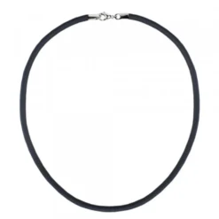 Cordón Caucho Negro 4mm