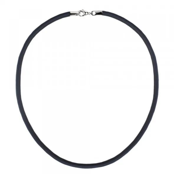 Cordón Caucho Negro 4mm