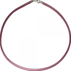 Cordón Cuero Rosa