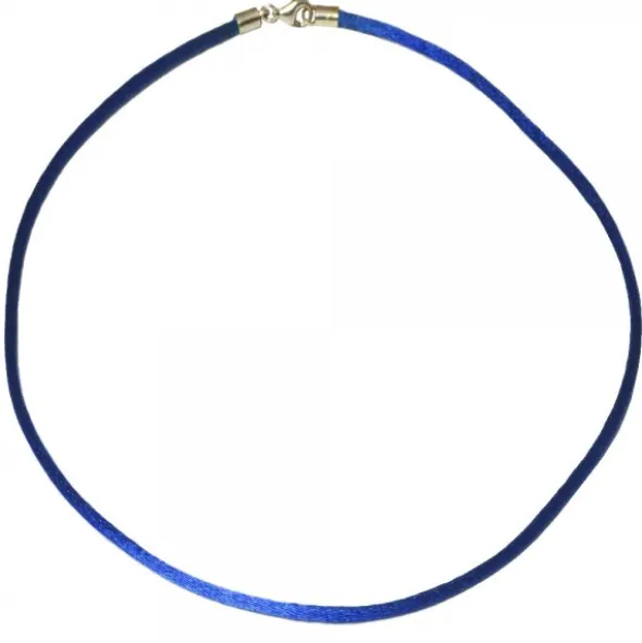 Cordón Seda Azul