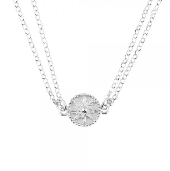 Gargantilla Anuk Doble Cadena de Plata