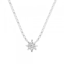 Gargantilla Eguzkilore Plata 8mm