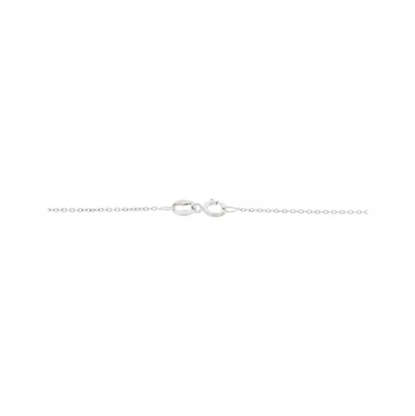 Gargantilla Lauburu Oro Blanco y Brillantes