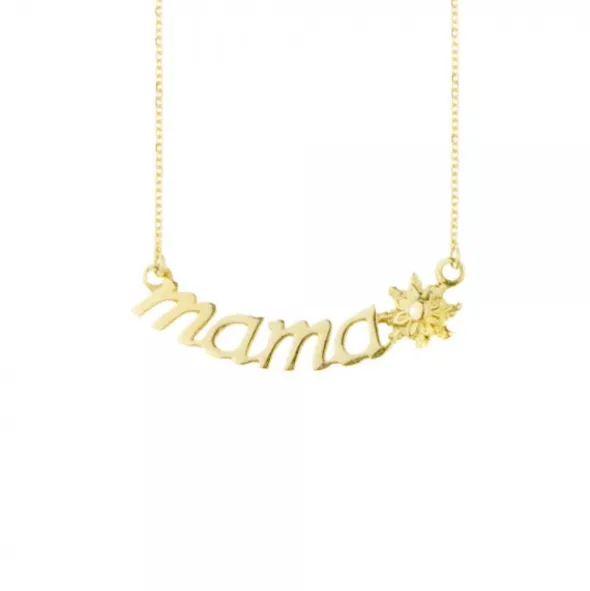 Gargantilla Mamá Oro 18kt.