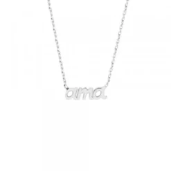 Gargantilla Mini Ama Plata | Exclusivo Online