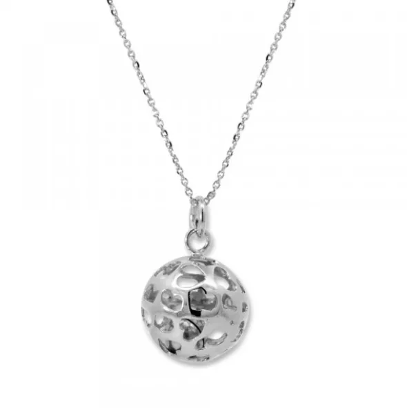 Gargantilla Trébol de Plata Onix