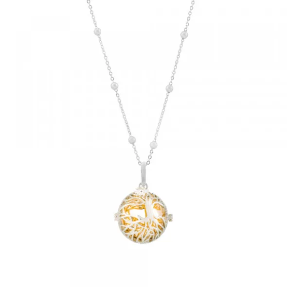 Llamador de Ángeles Árbol de La Vida Dorado