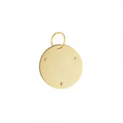 Medalla Eguzkilore Oro Bicolor 18mm
