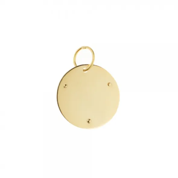Medalla Eguzkilore Oro 18mm