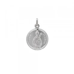 Medalla San Fermín Plata 17mm Personalizable